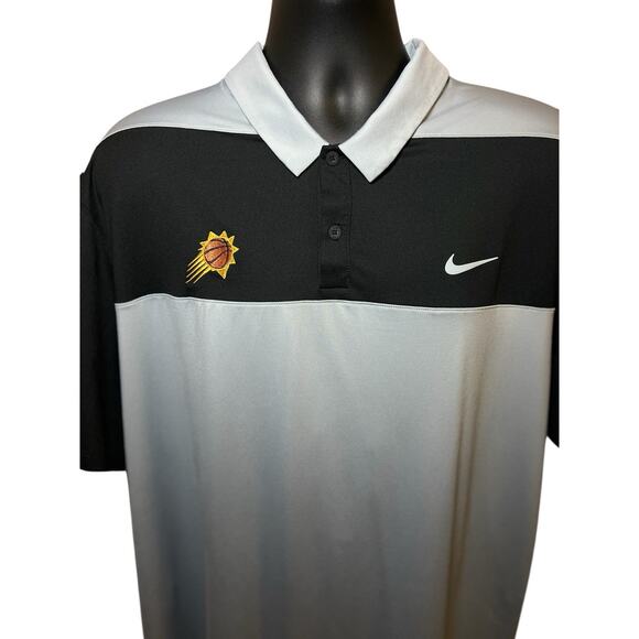 Phoenix Suns Nike Short Sleeve Golf Polo‎ Performance Men's 2XL - Picture 1 of 13